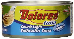 Dolores - Tuna Chunk Light Yellowfin in Water 10oz