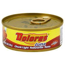Dolores - Tuna Chunk Light Yellowfin Mexican Style 5oz