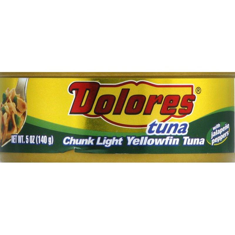 Dolores - Tuna Chunk Light Yellowfin with Jalapeños 5oz