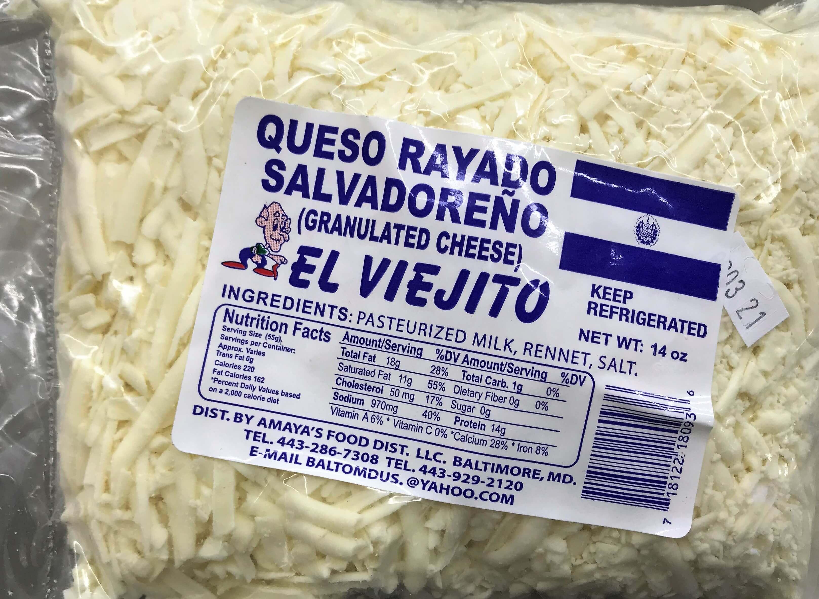 El Viejito - Granulated Cheese 14 oz