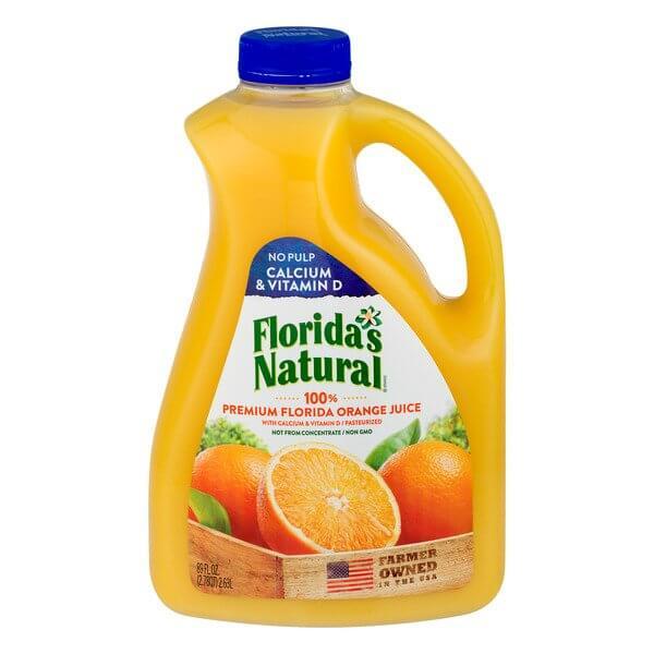 Floridas Natural - Orange Juice No Pulp 89oz