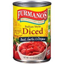 Furmano's - Italian Style Diced Tomatoes, 14.5 oz