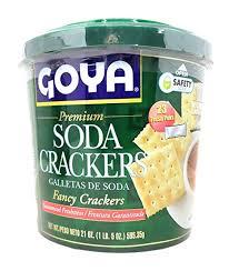 Goya - Soda Crackers 21oz