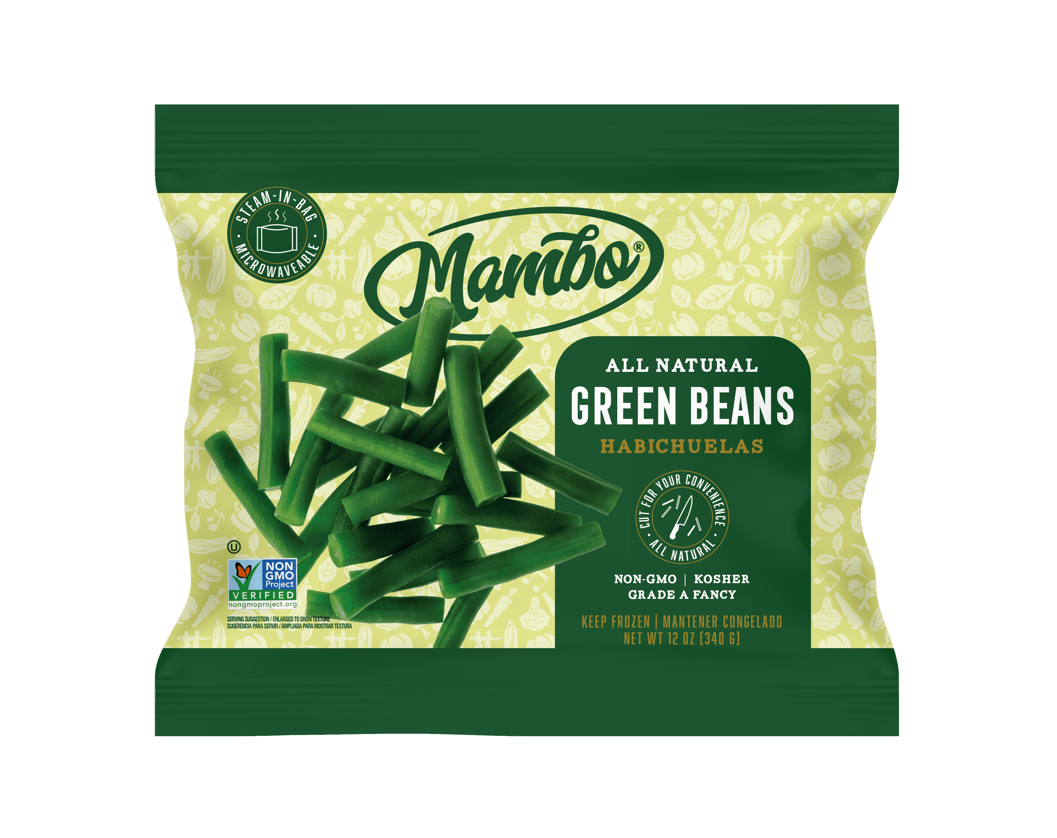 Mambo - Frozen Green Beans 12 oz.