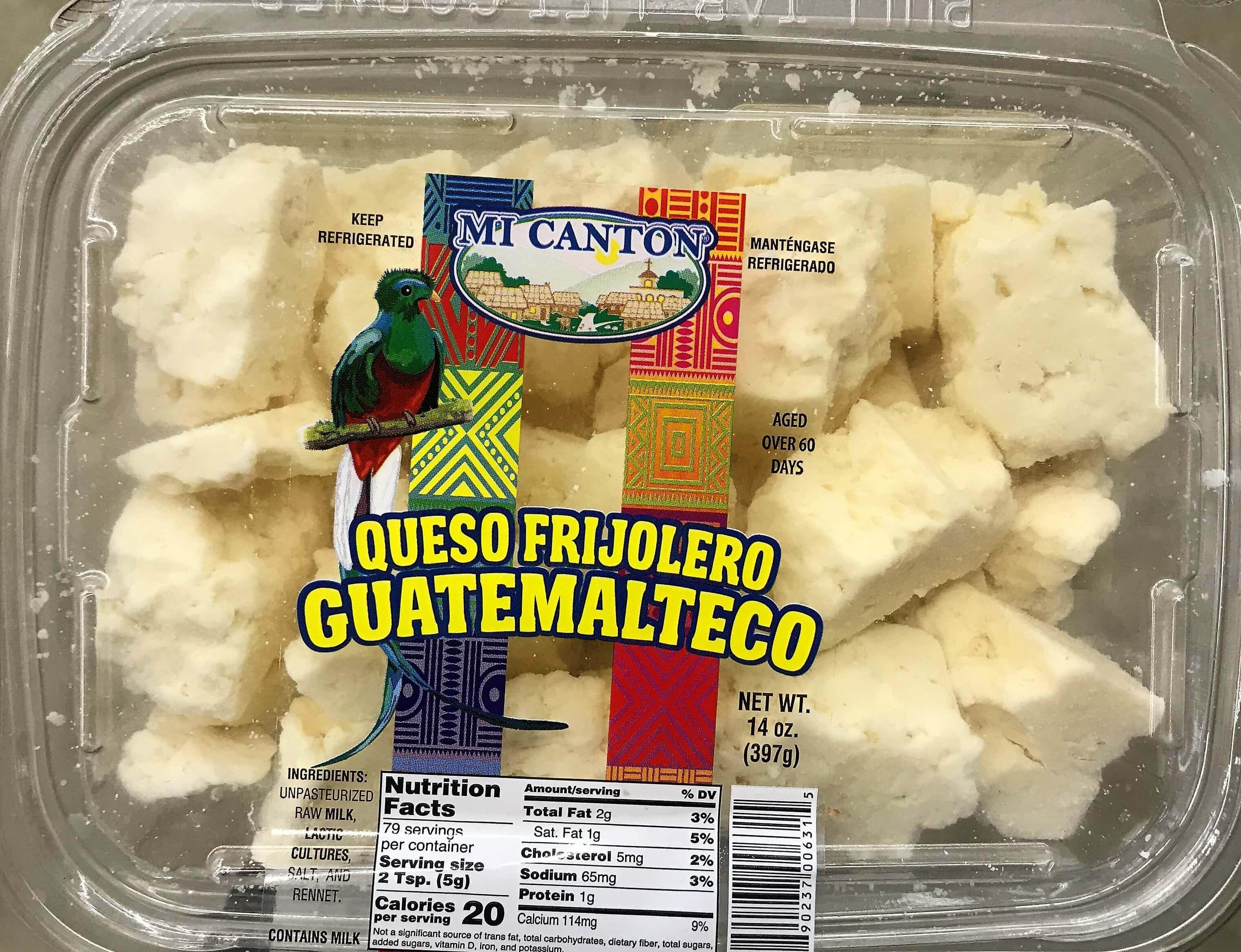 Mi Canton - Hard Cheese Guatemalan for Beans  14 oz