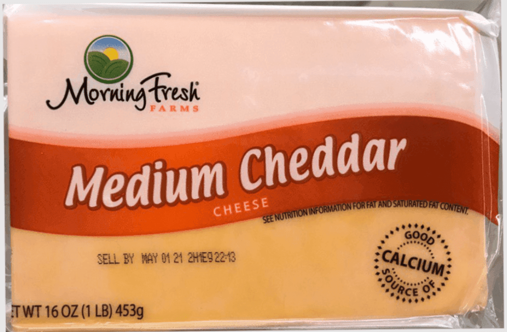 Morning Fresh Farms - Medium Cheddar Cheese  16oz
