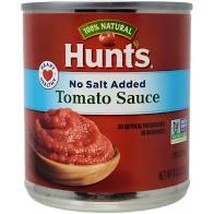Hunt's - Tomate Sauce no Salt added 8oz