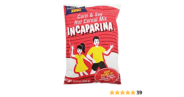 Incaparina - Corn & Soy Hot Cereal Mix 15.9oz.