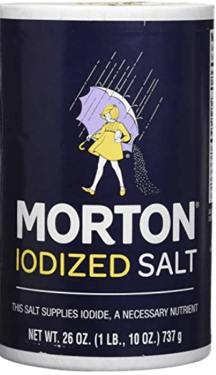 Morton Iodized Table Salt 26oz