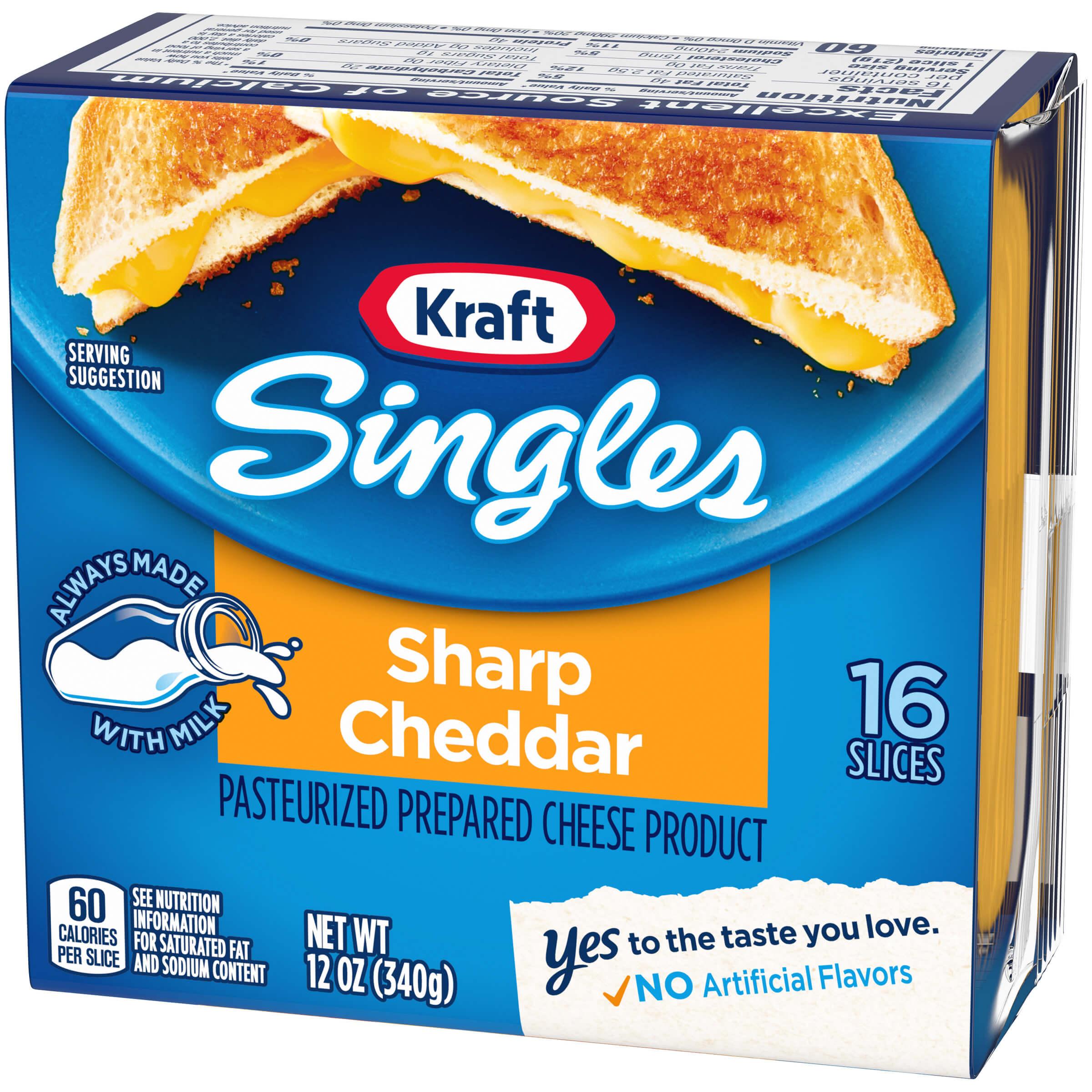 Kraft - Sharp Chedar 16 slices