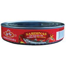 La Fe - Sardines in Spicy Tomato sauce 15oz