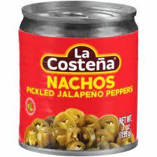 La Costeña - Nachos Pickled Jalapeño Peppers 7oz.