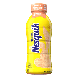 Nestle - Nesquik Banana Strawberry Lowfat Milk