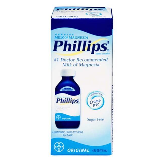 Bayer - Phillips' - Milk of Magnesia  Original 4oz