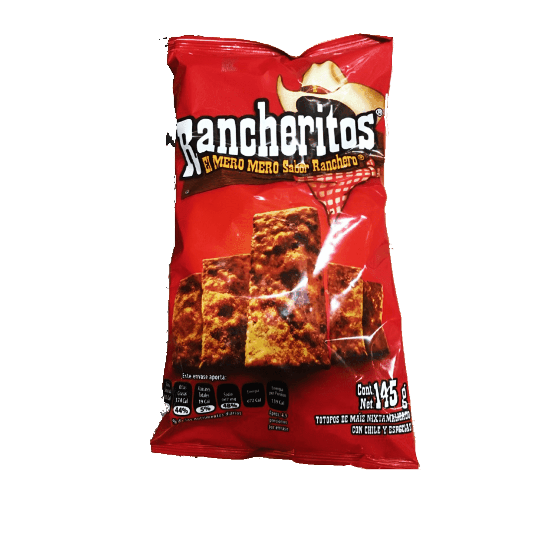 Rancheritos - Corn tortilla Chips Spicy flavor 5oz