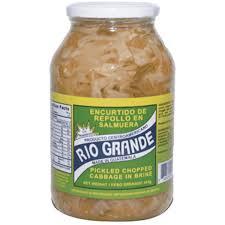Rio Grande - Picked Chopped Cabbage in brine 32oz
