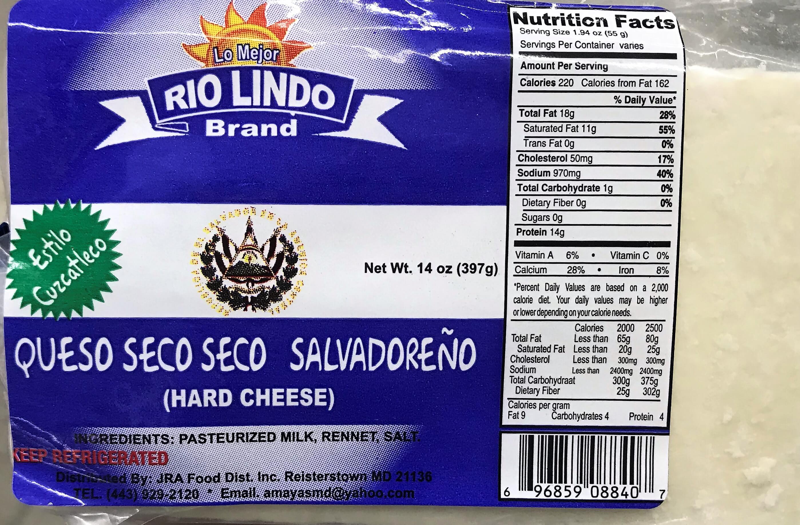 Rio Lindo - Hard Cheese 14 oz