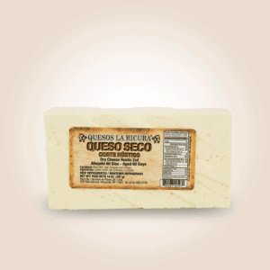 Quesos La Ricura - Dry Cheese Rustic Cut 14 oz