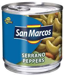 San Marcos - Serrano Peppers 11oz