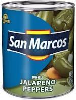 San Marcos - Whole Jalapeño Peppers 7oz
