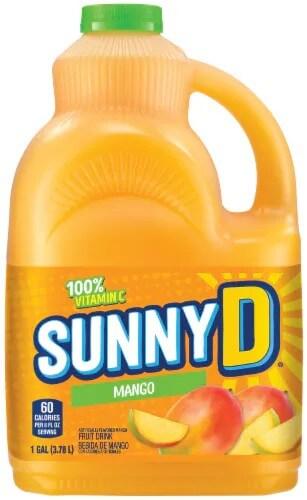Sunny D - Fruit Drink Flavor Mango 1Gal