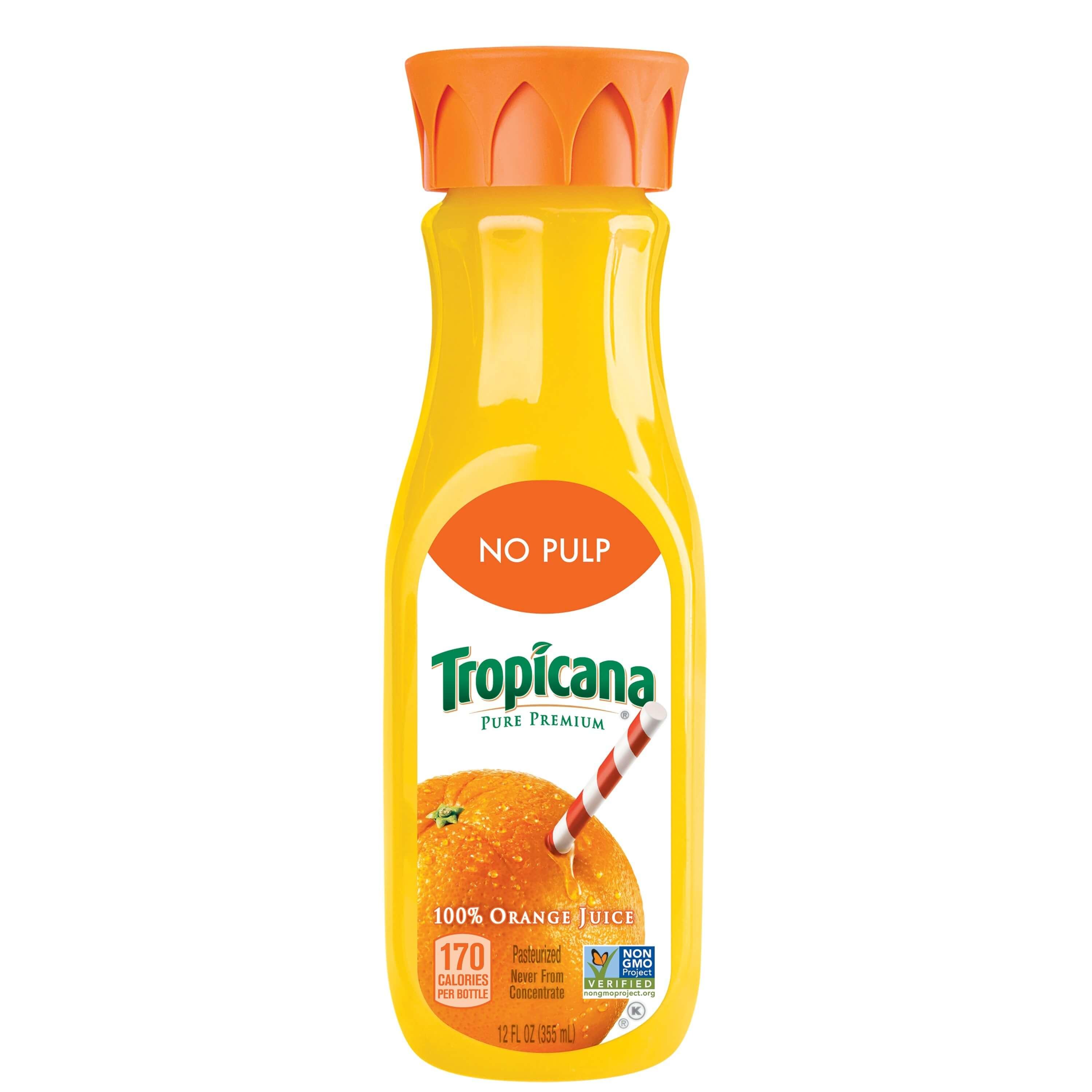 Tropicana - Original Pure Premium No Pulp Orange Juice 12oz