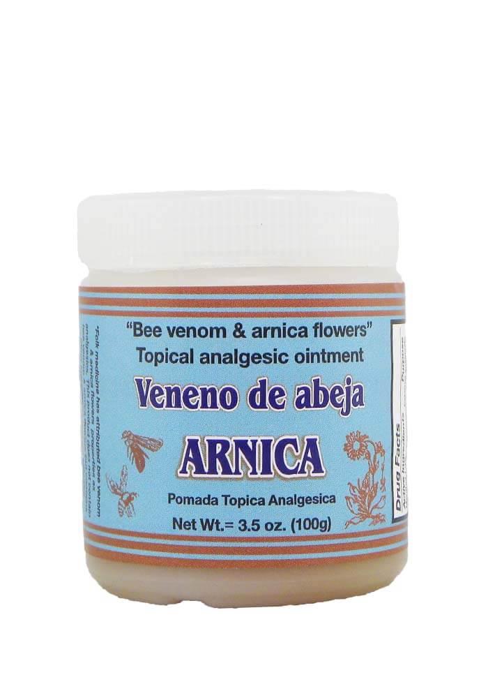 Veneno de Abeja Arnica - Bee Venom & Arnica Flowers, Topical Analgesic Ointment 3.5oz